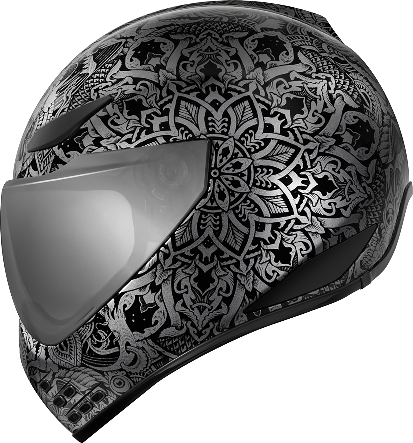 ICON Domain Helmet - Gravitas - Black - Medium 0101-14960