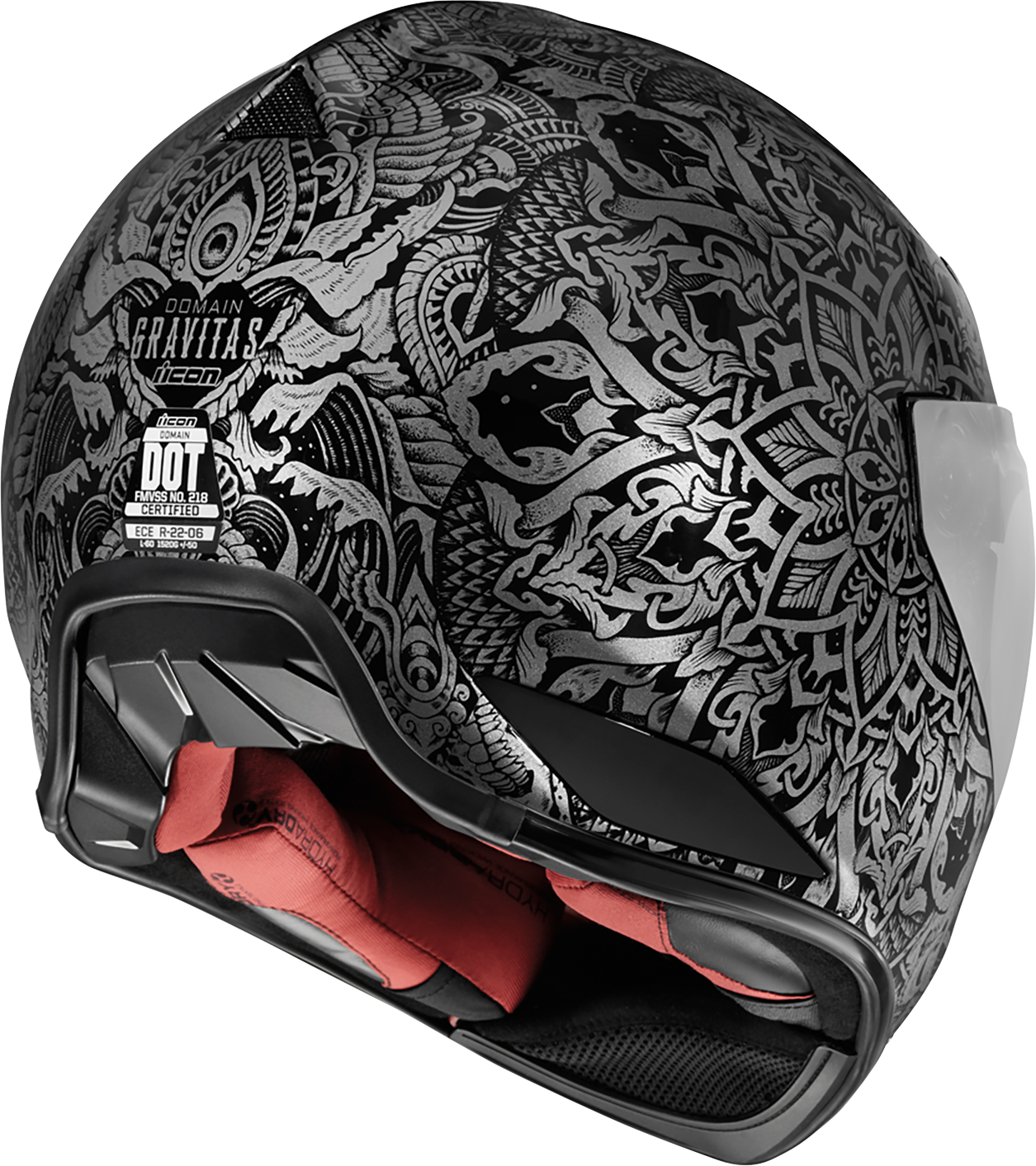 ICON Domain Helmet - Gravitas - Black - XS 0101-14958
