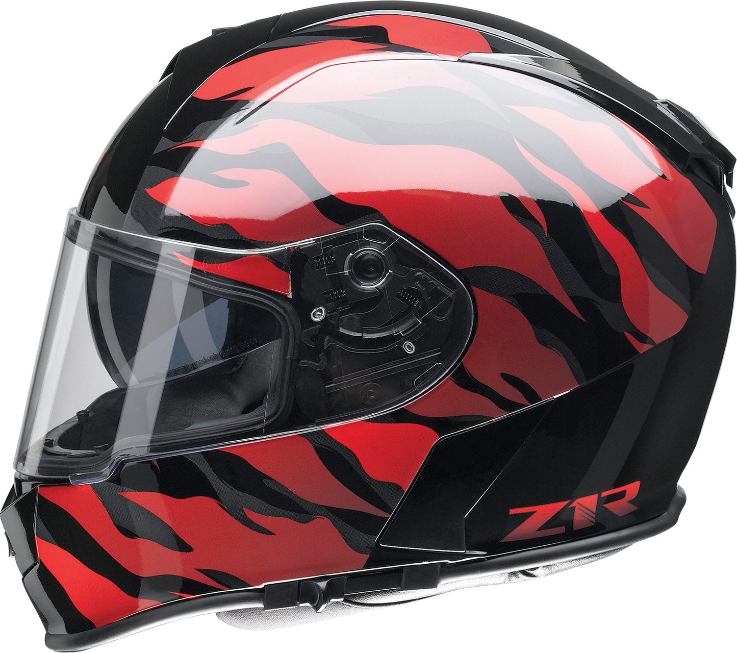 Z1R Warrant Helmet - Panthera - Black/Red - Large 010115208