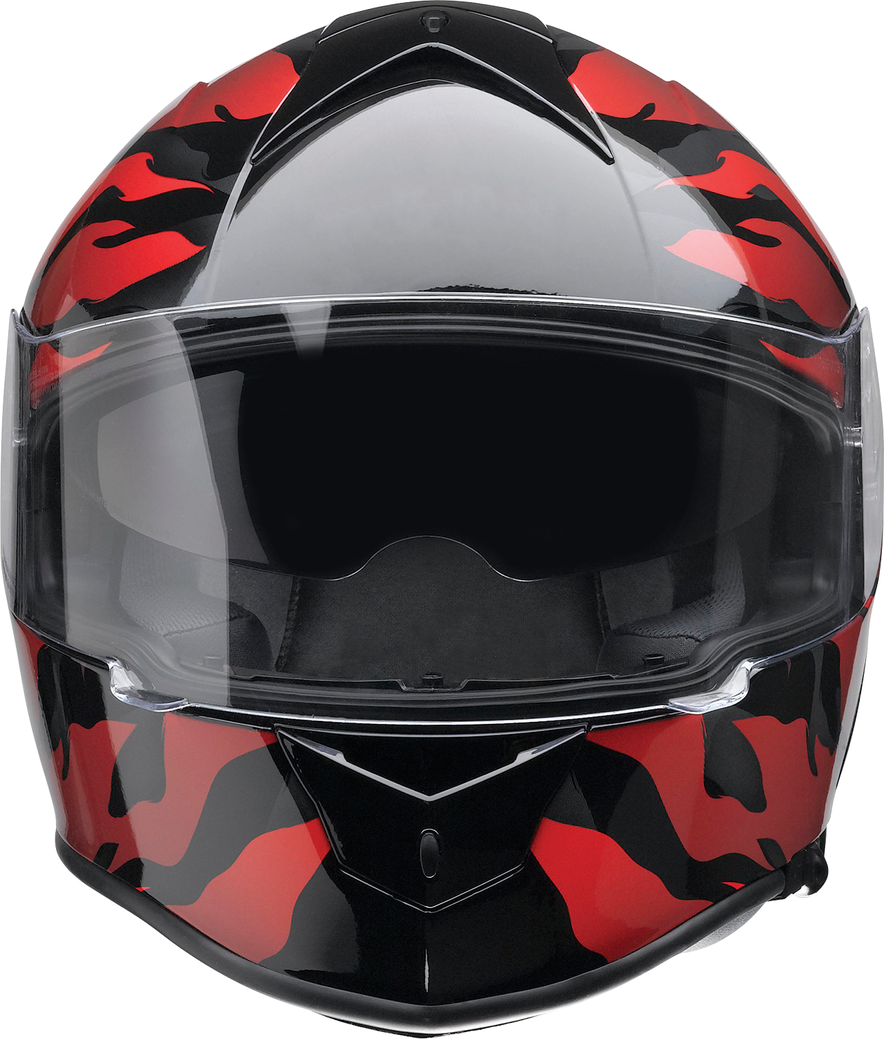 Z1R Warrant Helmet - Panthera - Black/Red - Large 010115208