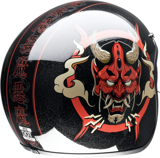 Z1R Saturn Helmet - Devilish - Gloss Black/Red - XS 0104-2876