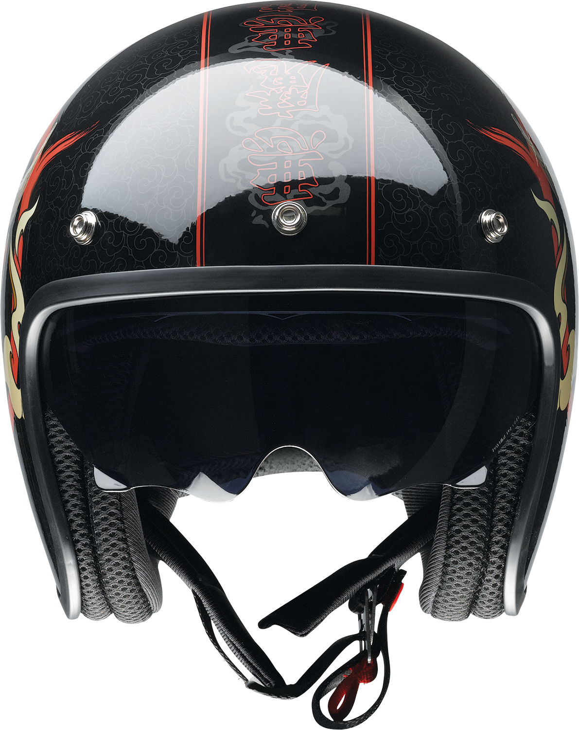 Z1R Saturn Helmet - Devilish - Gloss Black/Red - Large 0104-2879