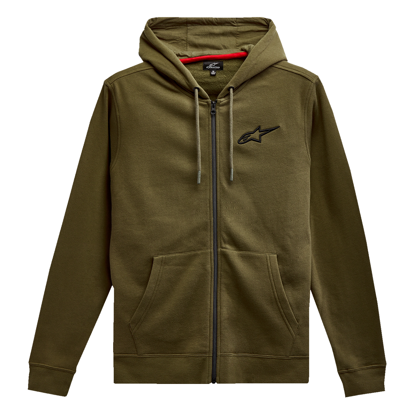 ALPINESTARS Ageless Zip Hoodie - Military/Black - 2XL 12125360069102X
