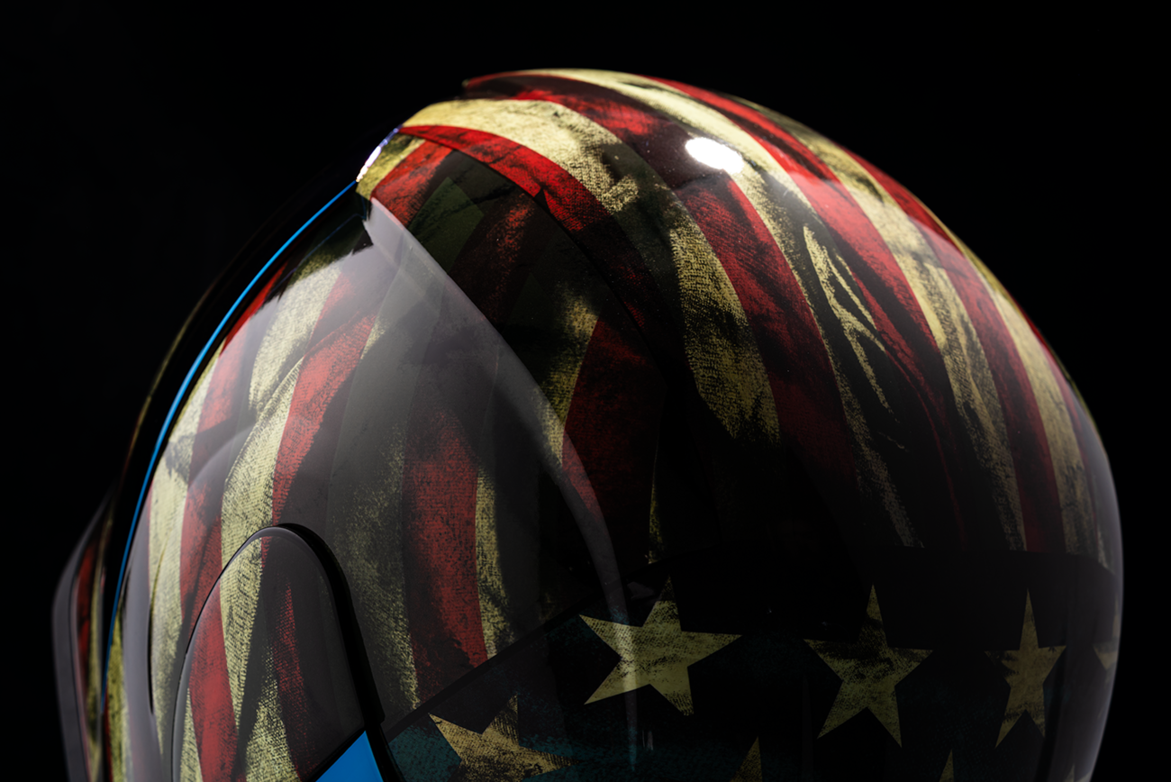 ICON Airform Helmet - Old Glory - XS 0101-14782