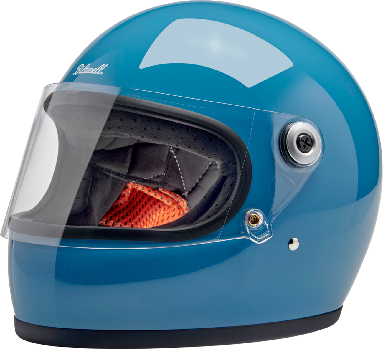 BILTWELL Gringo S Helmet - Gloss Dove Blue - Medium 1003-165-503