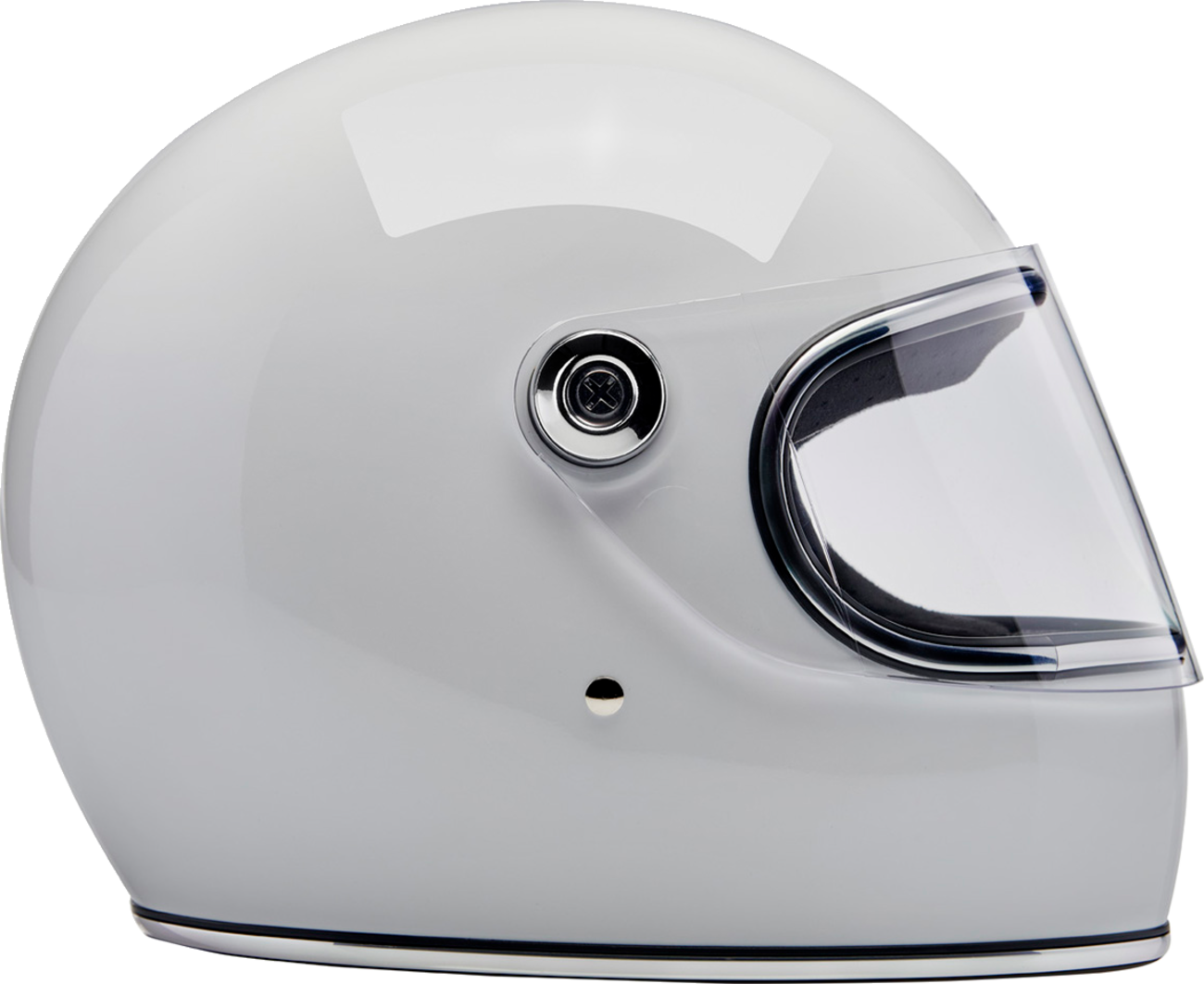 BILTWELL Gringo S Helmet - Gloss White - Medium 1003-104-503