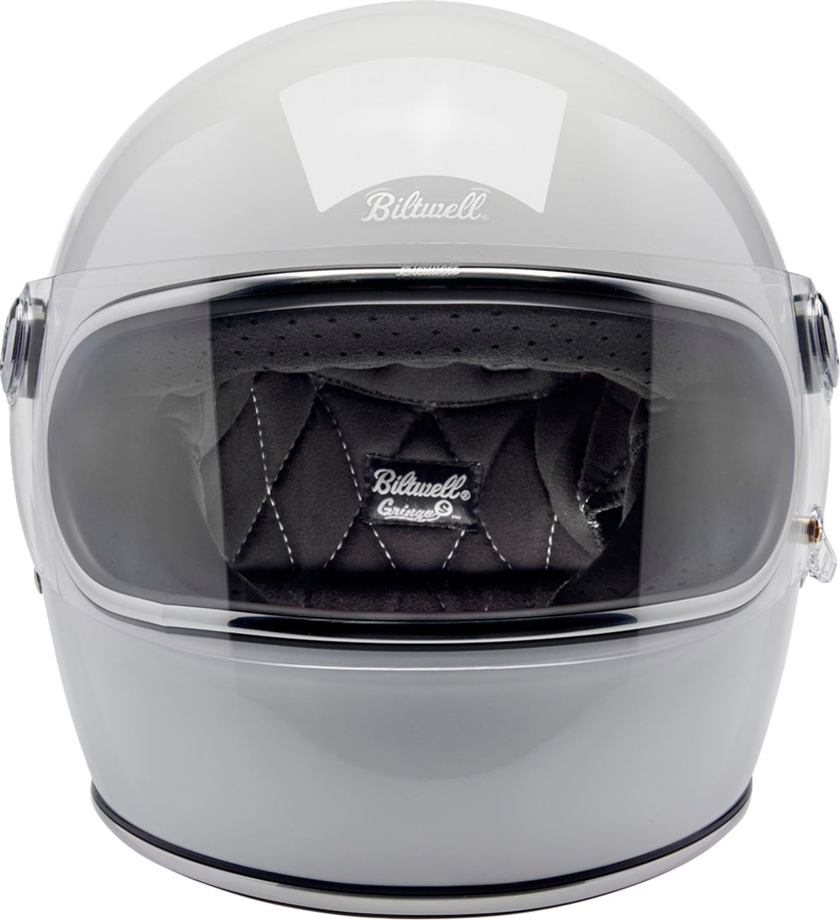 BILTWELL Gringo S Helmet - Gloss White - Medium 1003-104-503