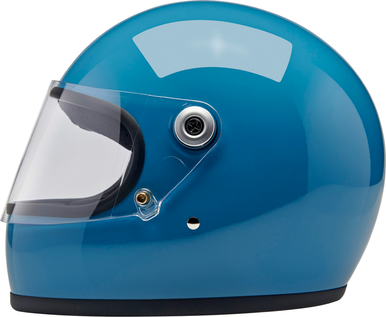 BILTWELL Gringo S Helmet - Gloss Dove Blue - Small 1003-165-502