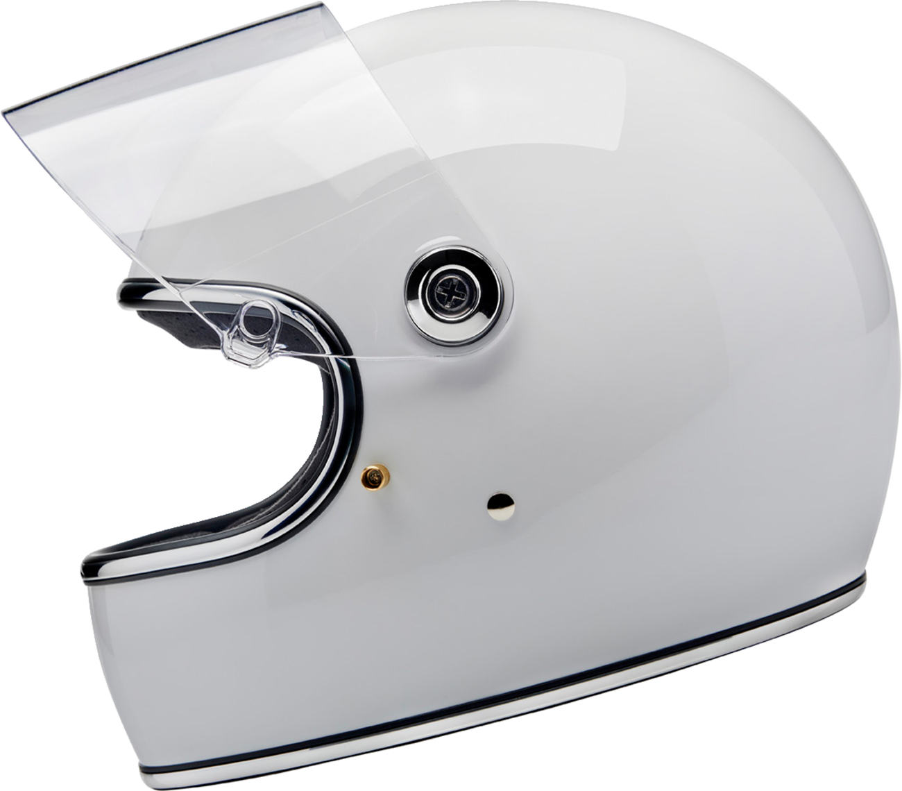 BILTWELL Gringo S Helmet - Gloss White - Medium 1003-104-503