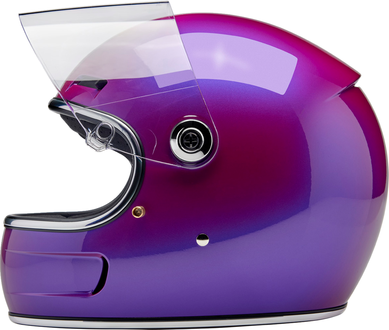 BILTWELL Gringo SV Helmet - Metallic Grape - Large 1006-339-504