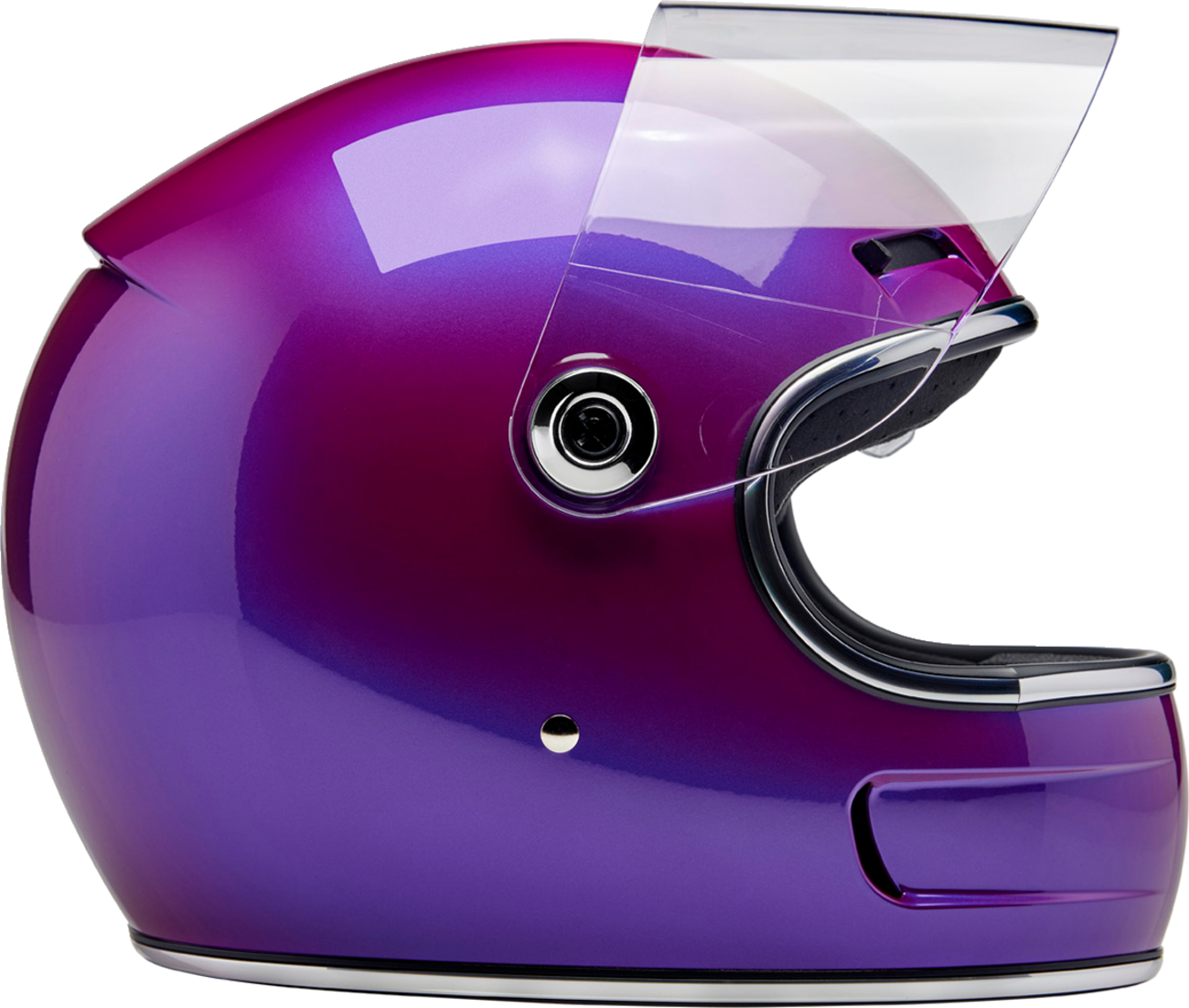 BILTWELL Gringo SV Helmet - Metallic Grape - 2XL 1006-339-506