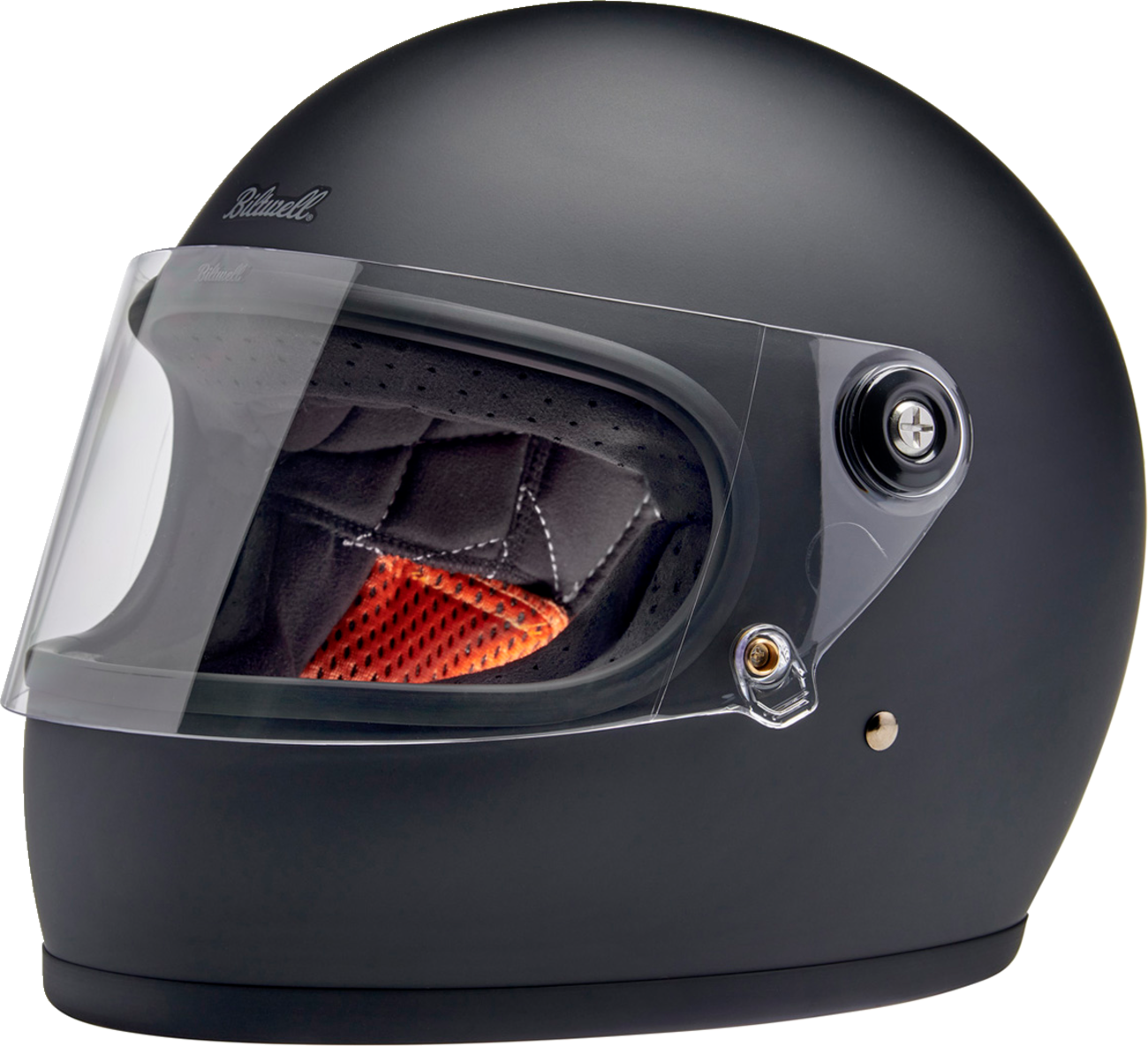 BILTWELL Gringo S Helmet - Flat Black - Medium 1003-201-503