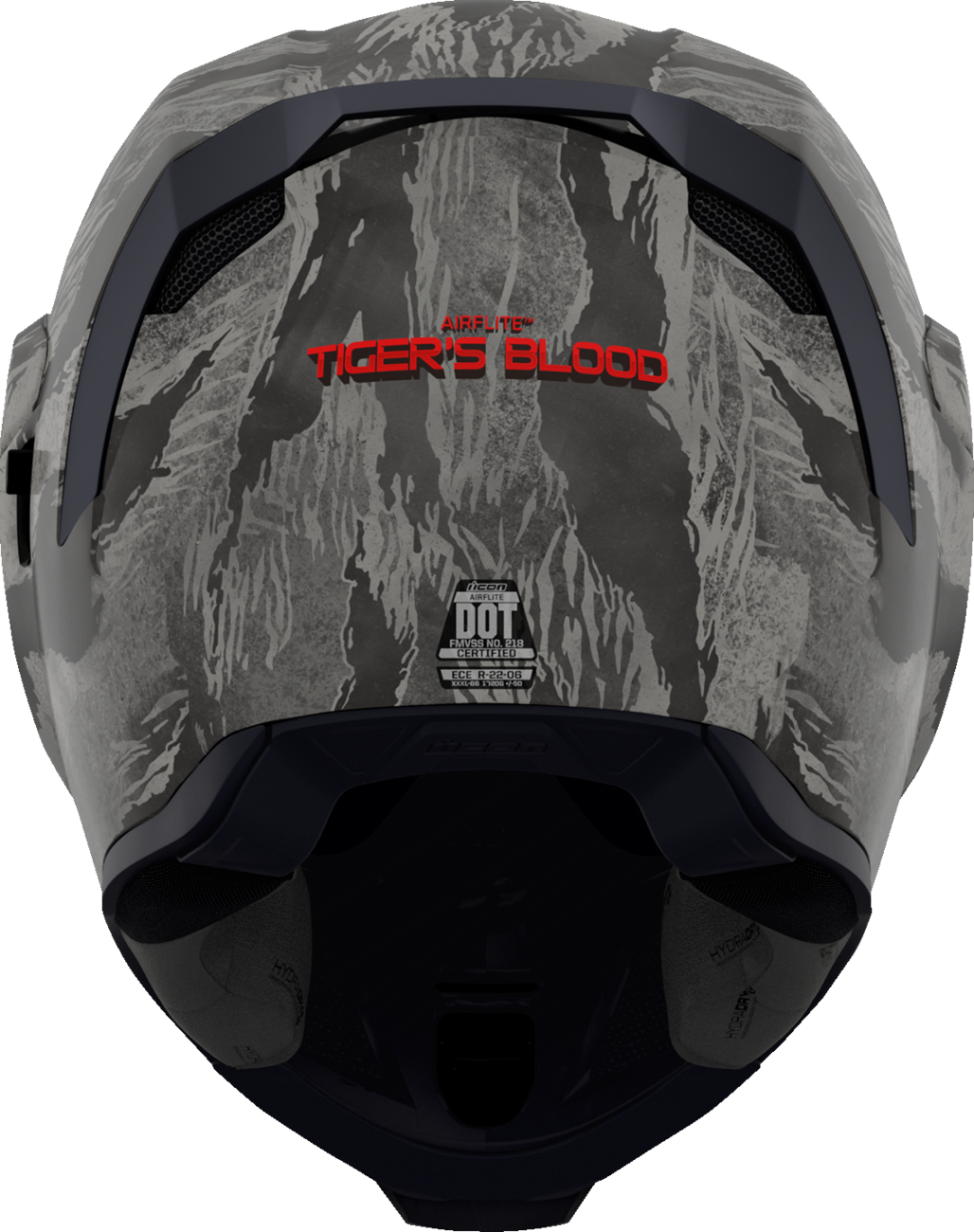 ICON Airflite Helmet - Tiger's Blood - MIPS - Gray - 2XL 0101-16245