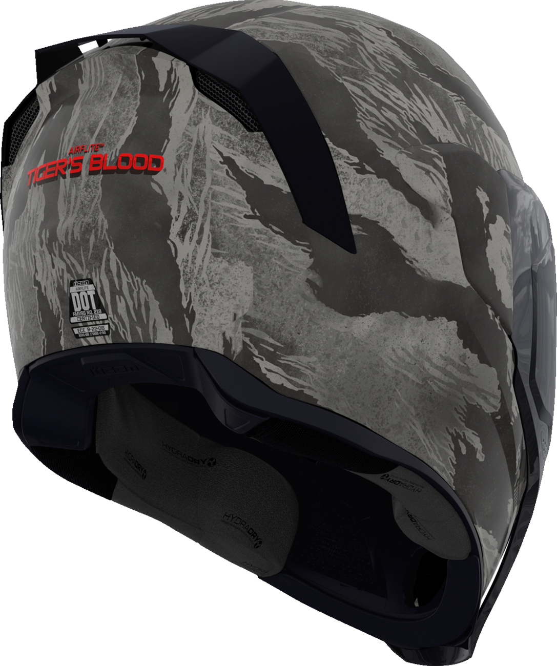 ICON Airflite Helmet - Tiger's Blood - MIPS - Gray - 2XL 0101-16245