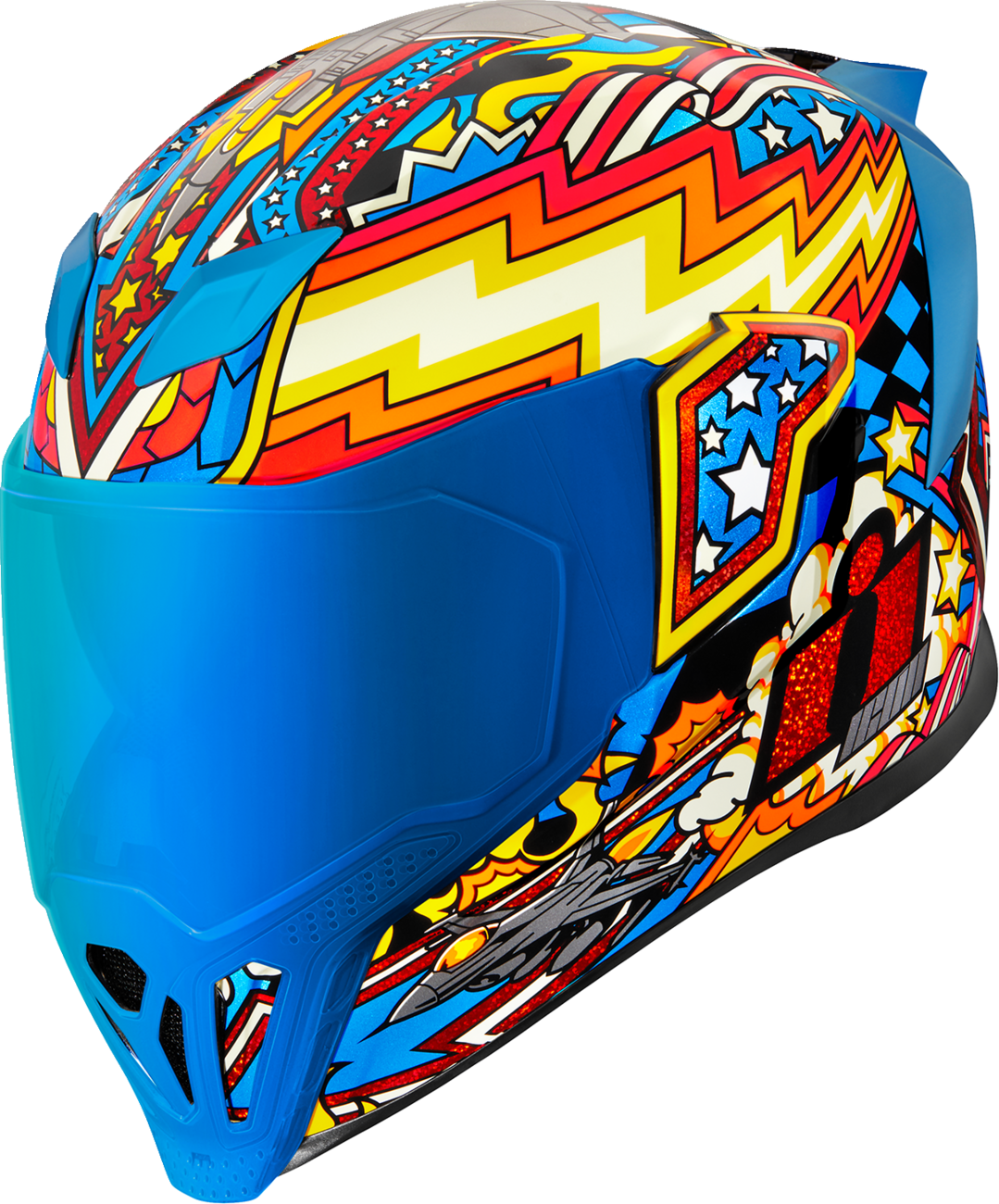 ICON Airflite Helmet - Fly Boy - Blue - XS 0101-16010