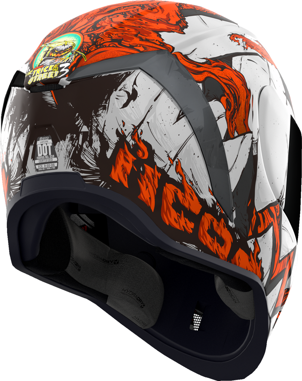 ICON Airform Helmet - Trick or Street 3 - White - 3XL 0101-16253