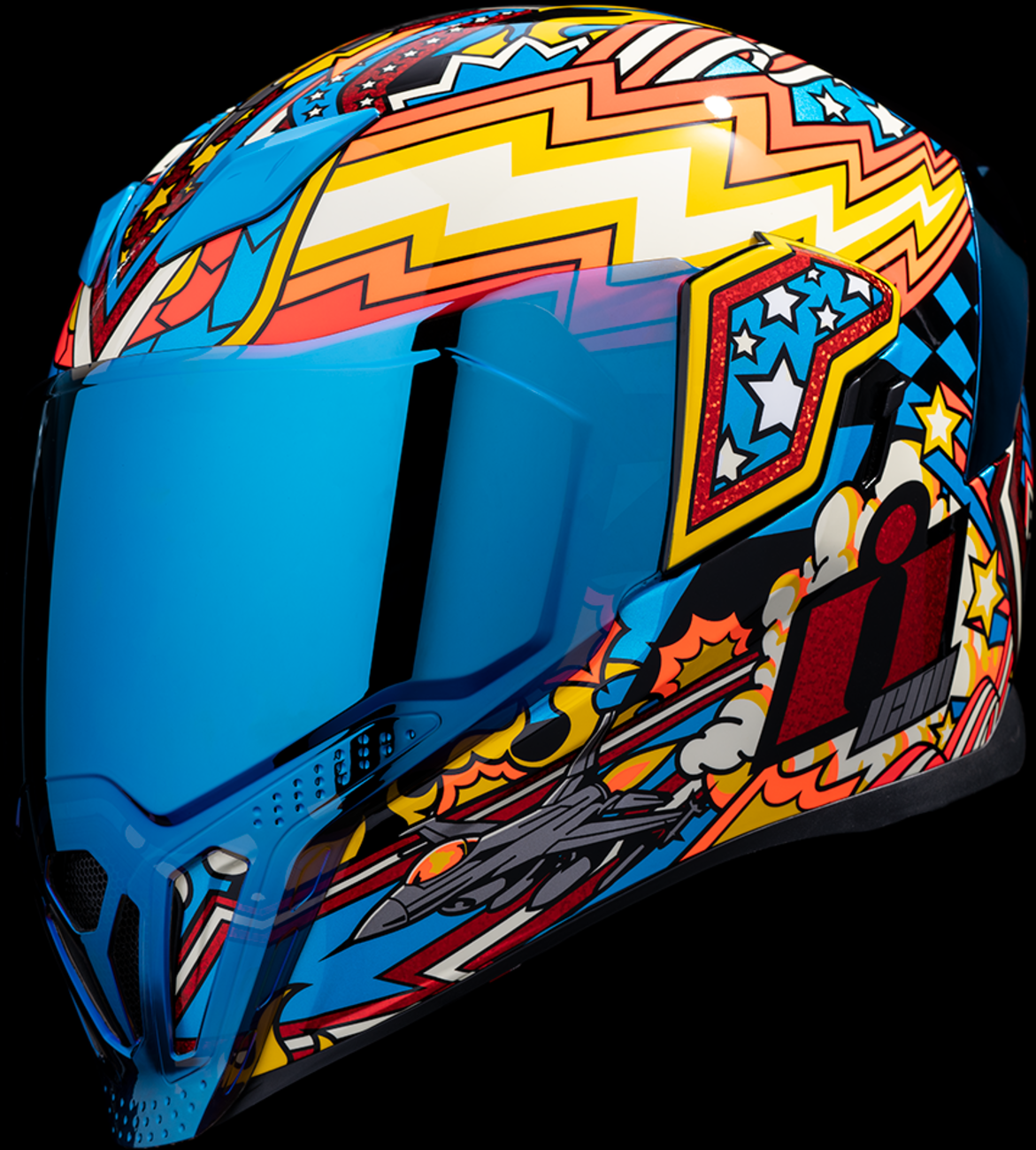 ICON Airflite Helmet - Fly Boy - Blue - XS 0101-16010