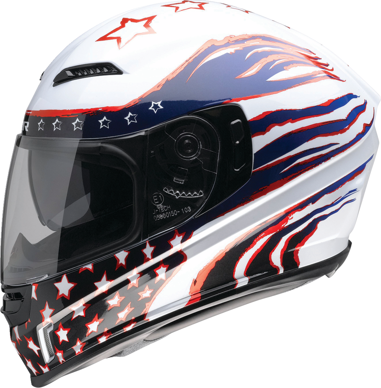 Z1R Jackal Helmet - Patriot - Red/White/Blue - Large 0101-15415