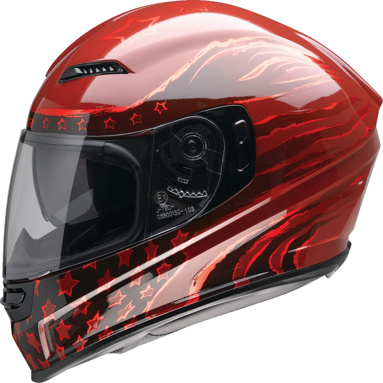 Z1R Jackal Helmet - Patriot - Red - XS 0101-15419