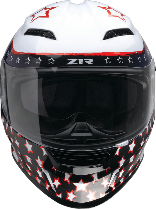 Z1R Jackal Helmet - Patriot - Red/White/Blue - Large 0101-15415