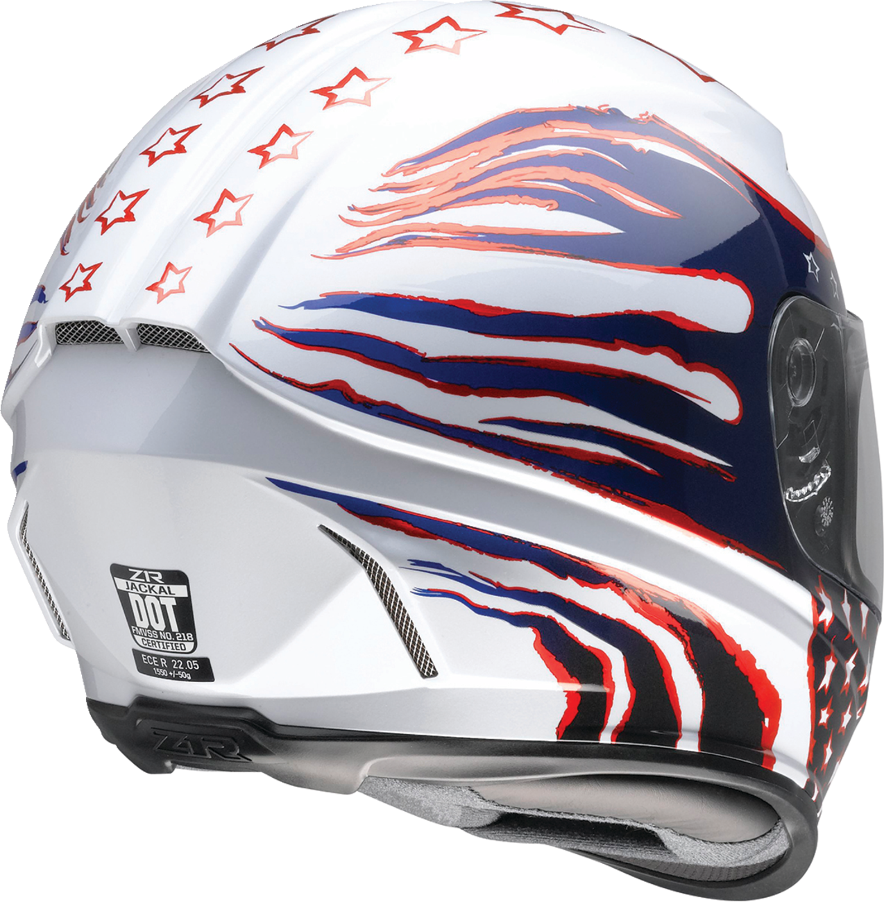 Z1R Jackal Helmet - Patriot - Red/White/Blue - Small 0101-15413