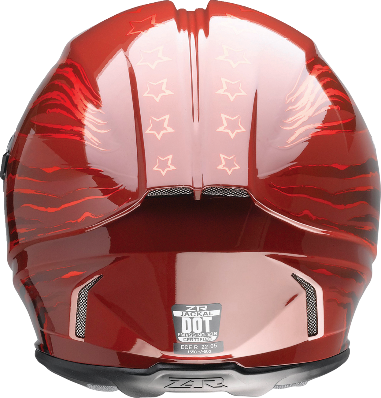 Z1R Jackal Helmet - Patriot - Red - Large 0101-15422