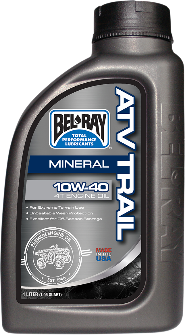 BEL-RAY ATV & SxS Mineral Oil 10W-40 - 1L 99050-B1LW