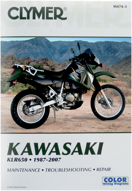 CLYMER Manual - Kawasaki KLR650 CM4743