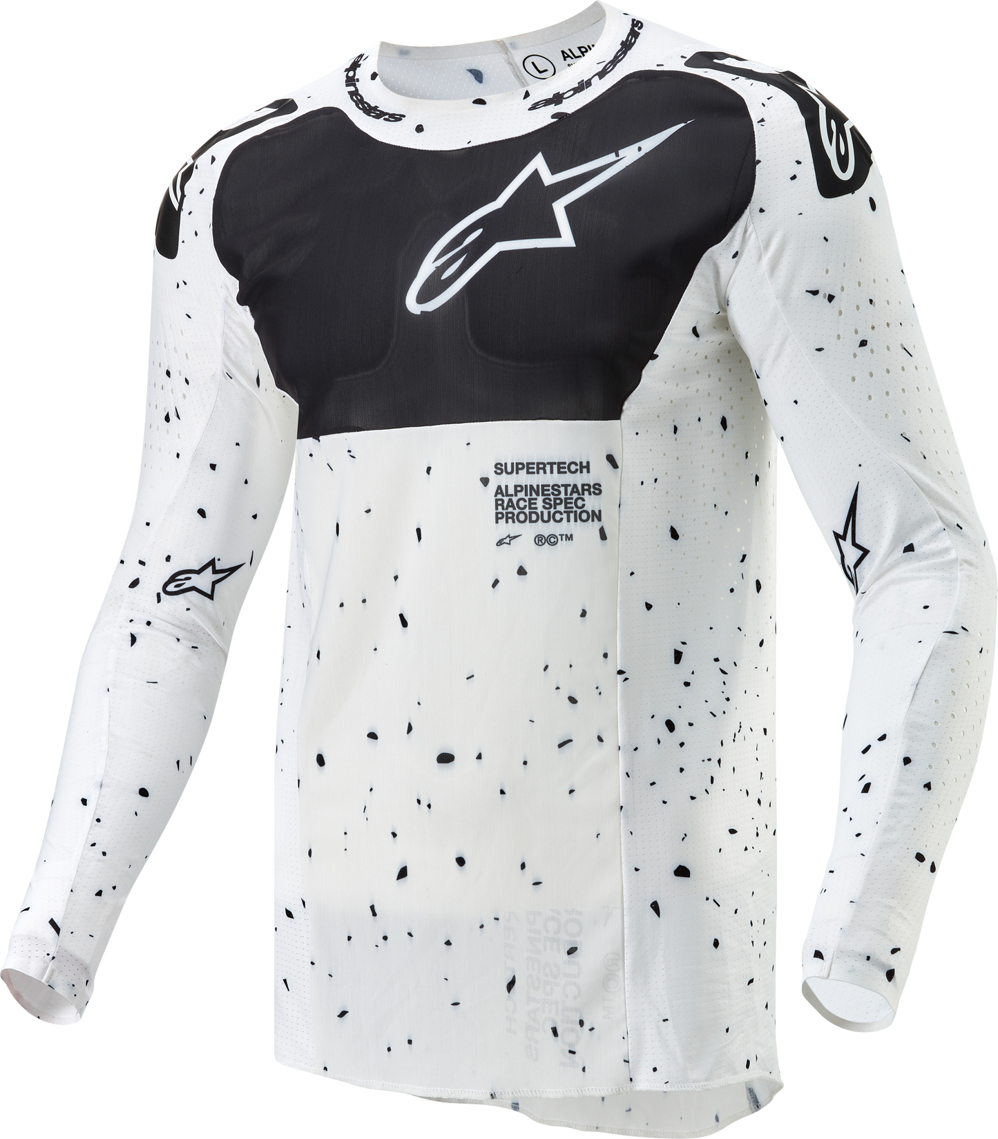 Supertech Spek Jersey White/Black Xl