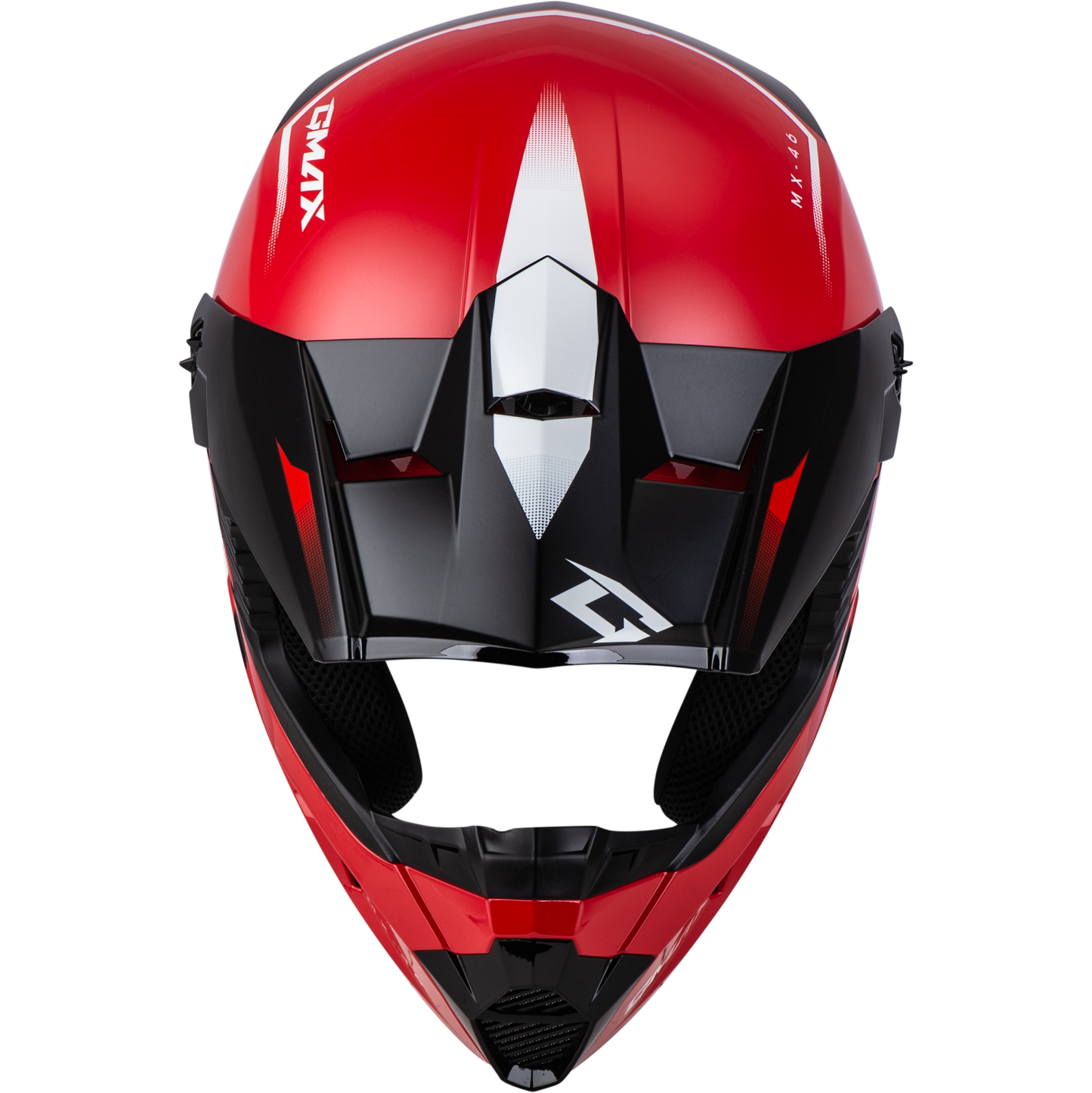Mx 46 Compound Helmet Red/Black/White Sm