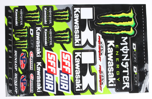 Kawasaki Decal Sheet