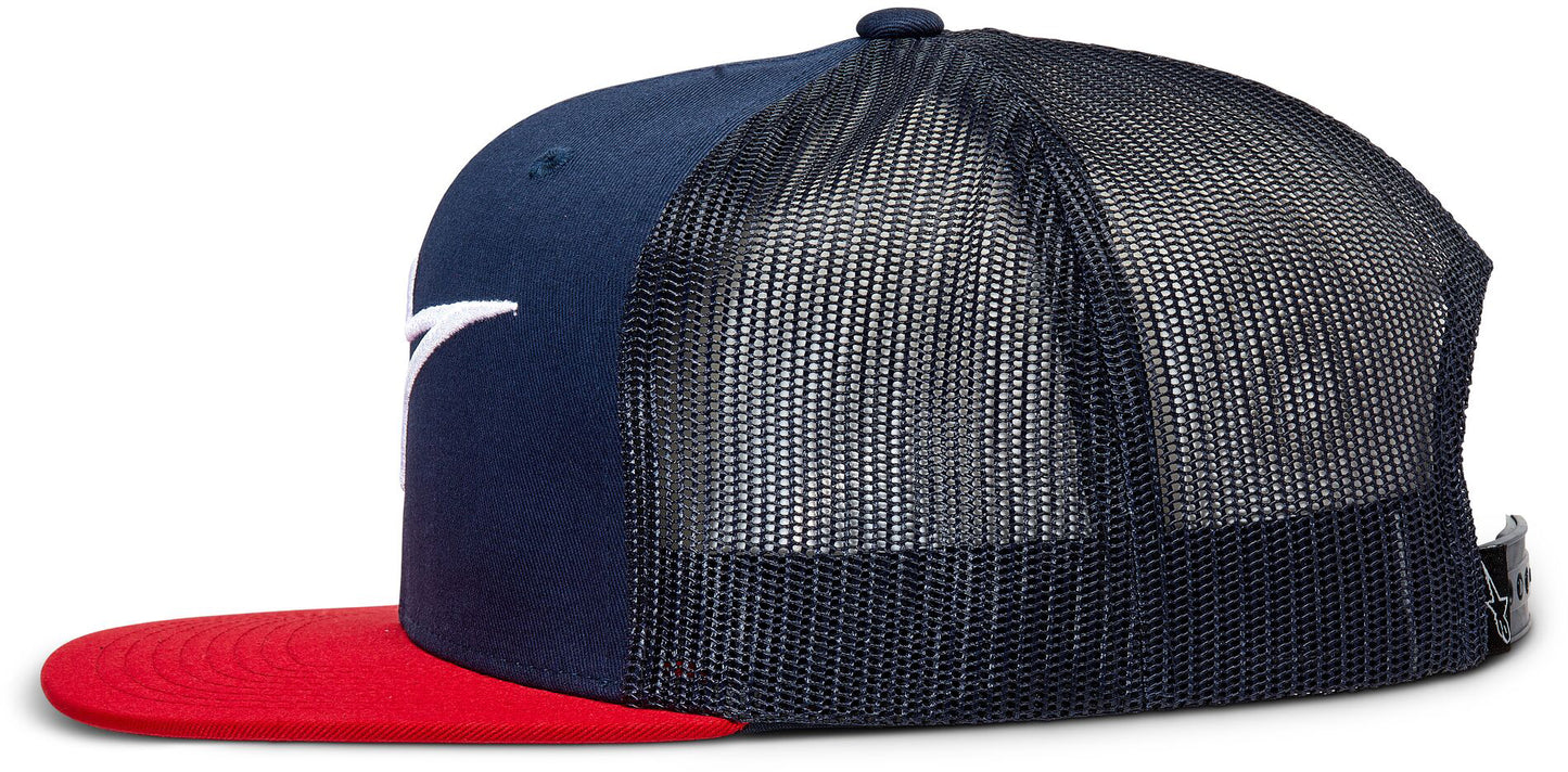 Corp Trucker Navy/Red