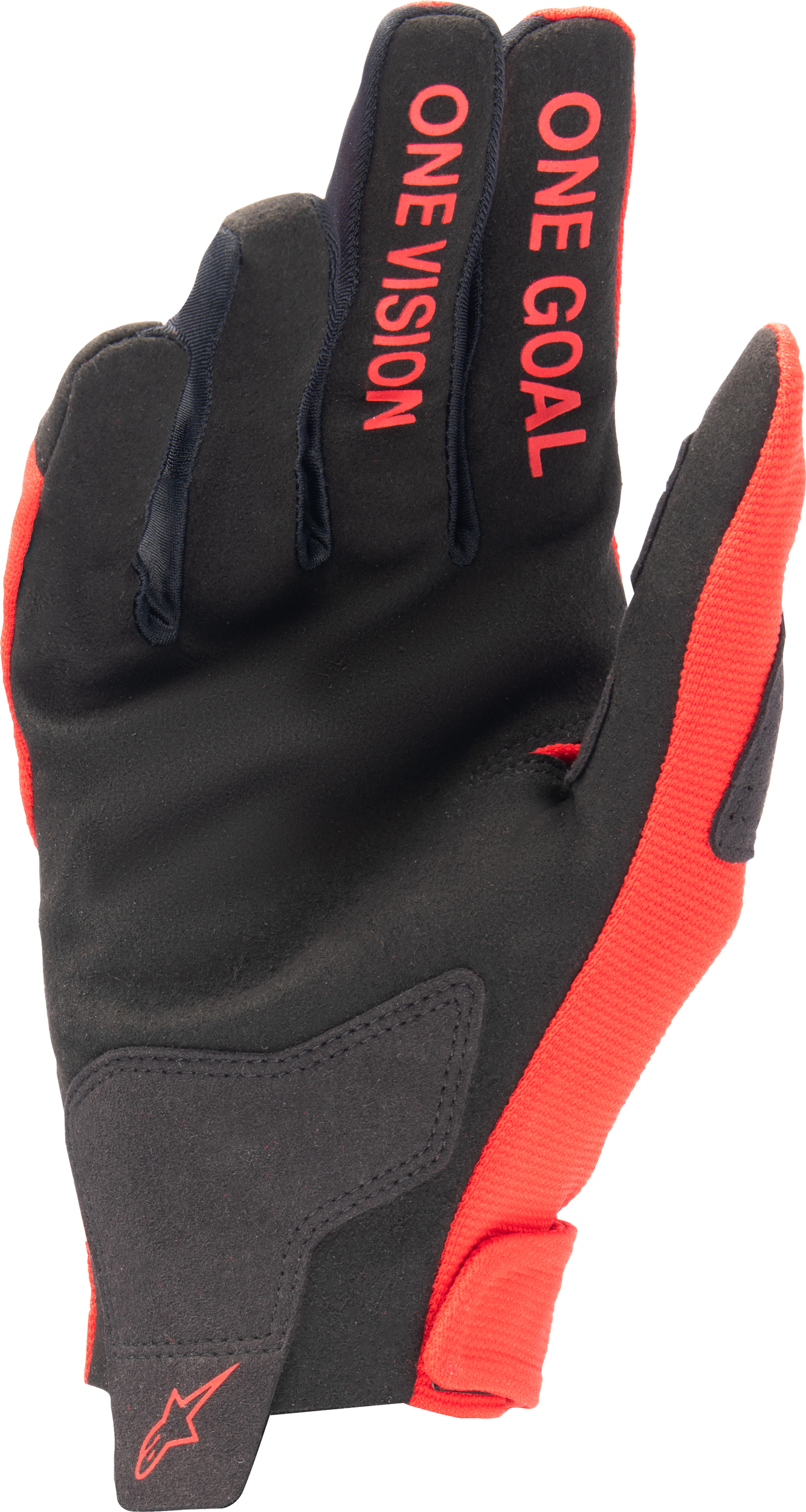 Radar Gloves Mars Red/Silver Lg