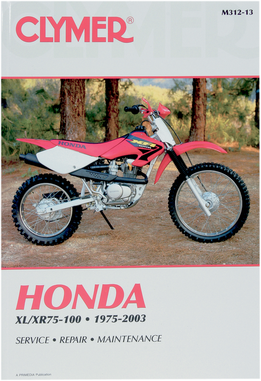 CLYMER Manual - Honda XL/XR 75-100 CM31214