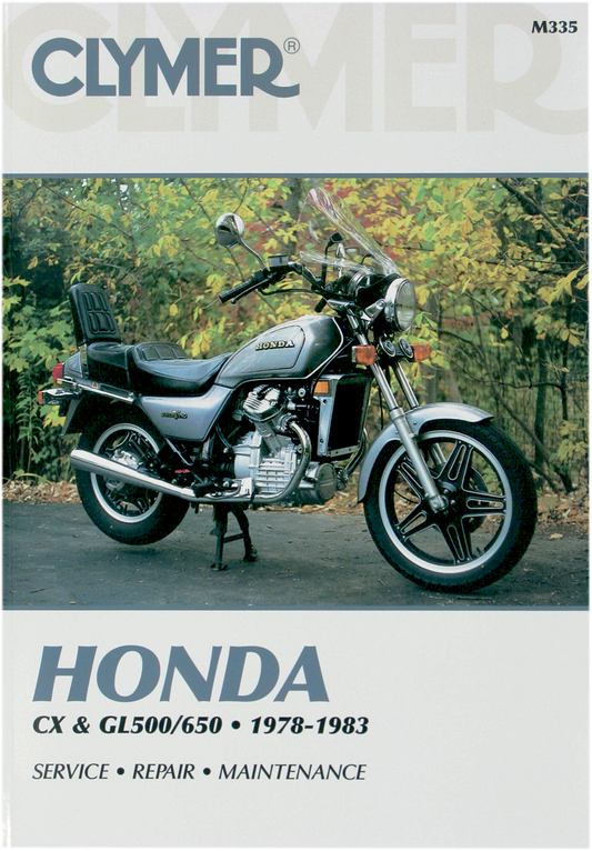 CLYMER Manual - Honda CX & GL500/650 CM335