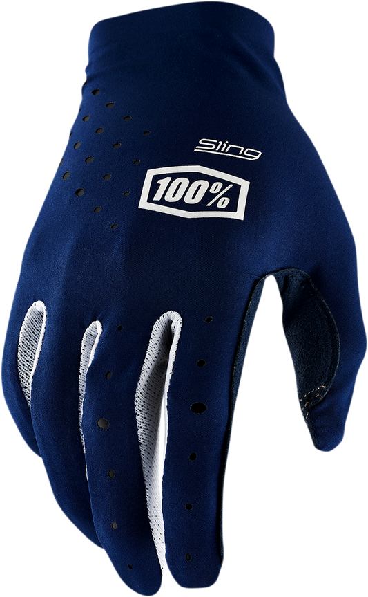 Sling MX Gloves - Navy - Medium