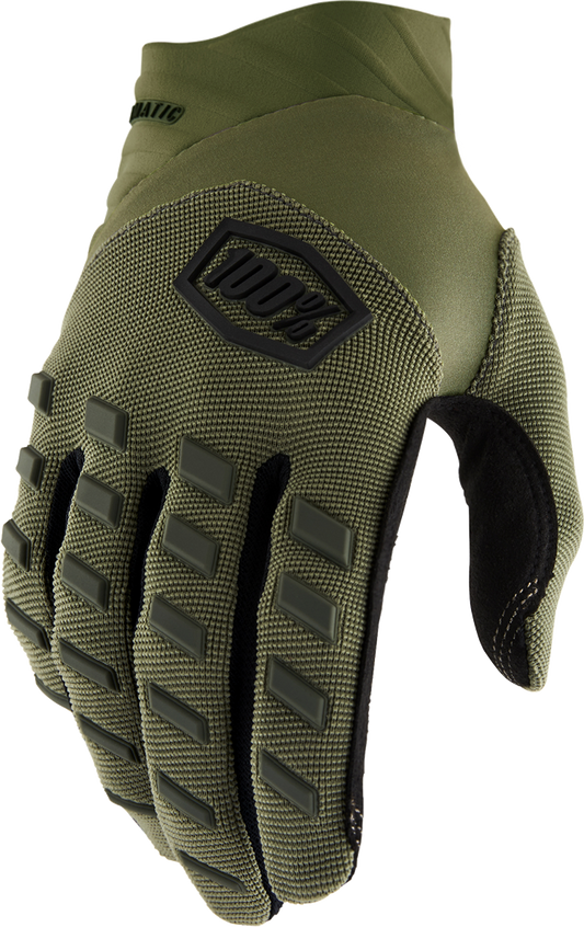 Airmatic Gloves - Green - Medium