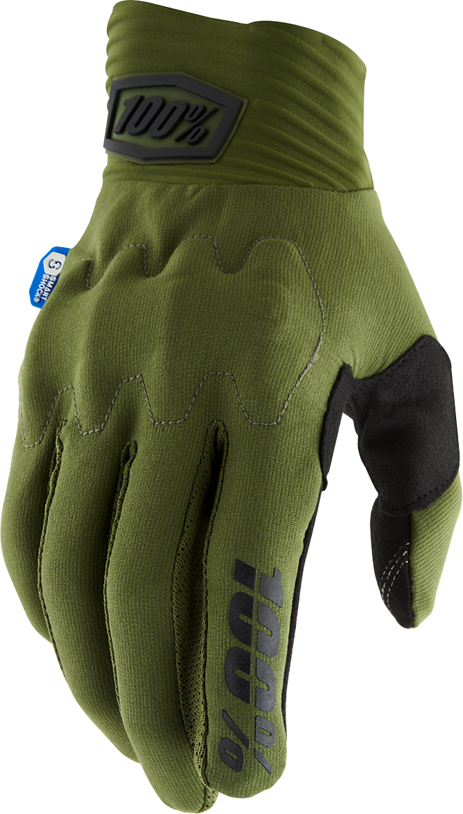 Cognito Smart Shock Gloves - Army Green/Black - 2XL