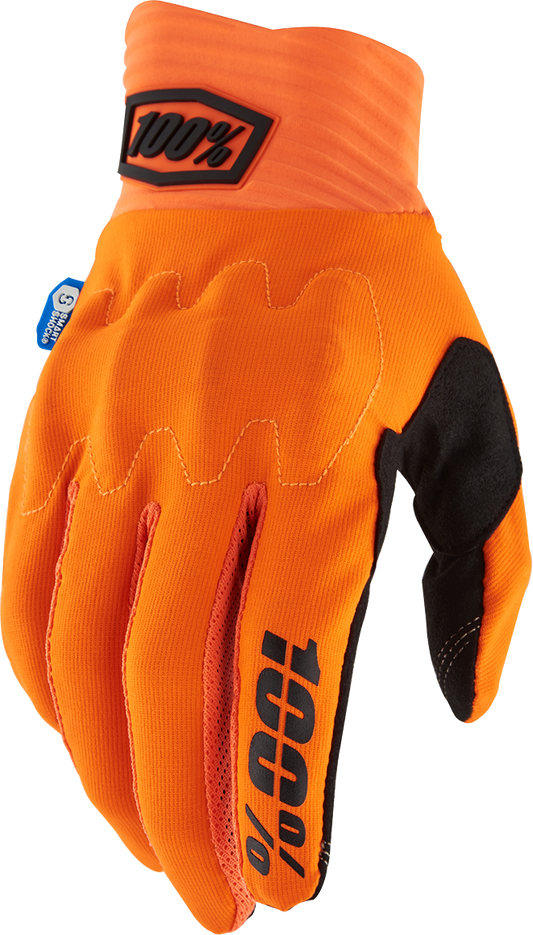 Cognito Smart Shock Gloves - Fluorescent Orange - Small