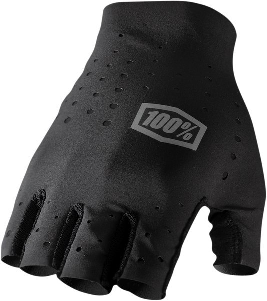 Sling Short Finger Gloves - Black - 2XL