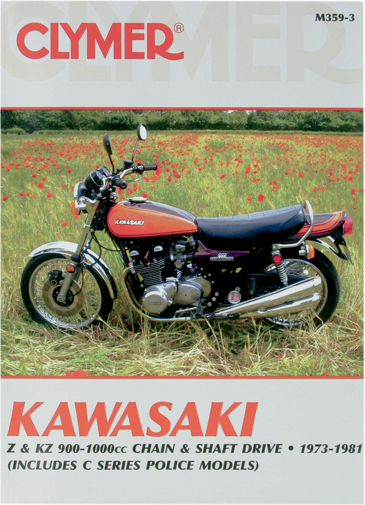 CLYMER Manual - Kawasaki 900-1000 4cyl CM3593