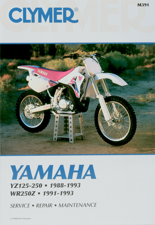 CLYMER Manual - Yamaha YZ125 YZ/WR250 CM391