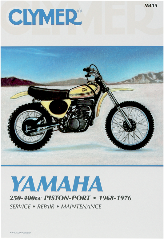 CLYMER Manual - Yamaha 250-400 Piston-Port CM415