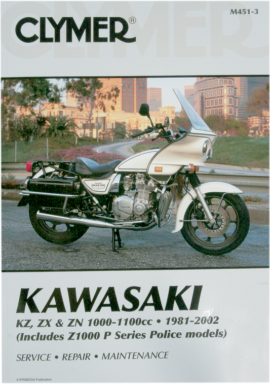 CLYMER Manual - Kawasaki 1000+1100 4cyl CM4513