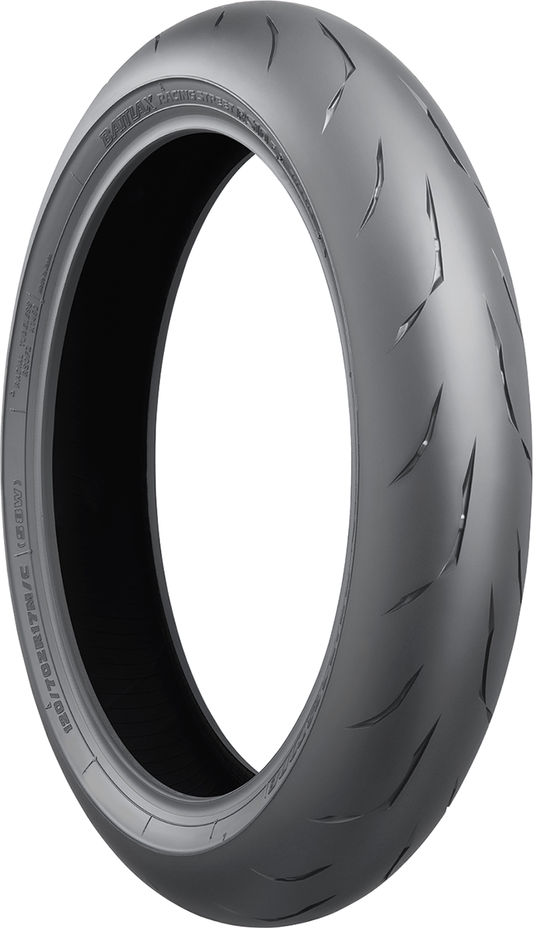 BRIDGESTONE Tire - Battlax RS10 Racing Street - Front - 120/70ZR17 - (58W) 003861