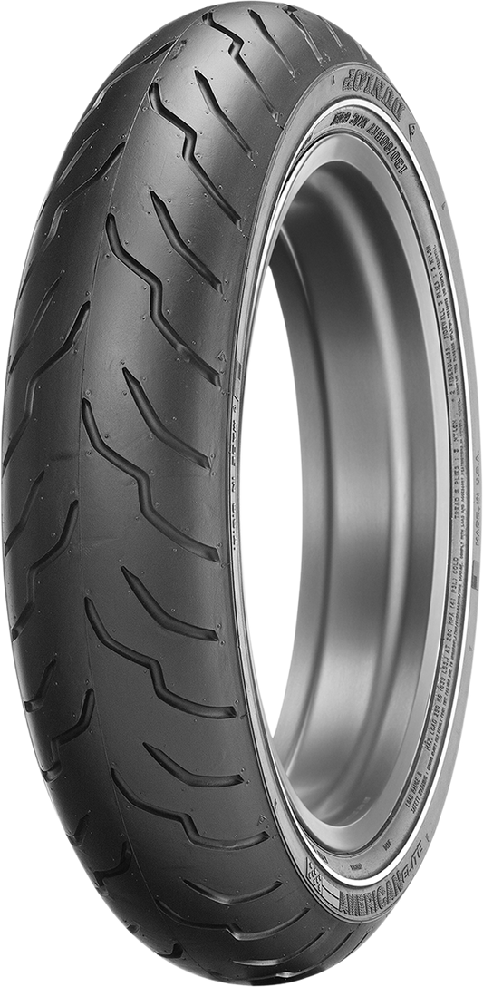 DUNLOP Tire - American Elite* - Front - 130/80B17 - Narrow Whitewall - 65H 45131875