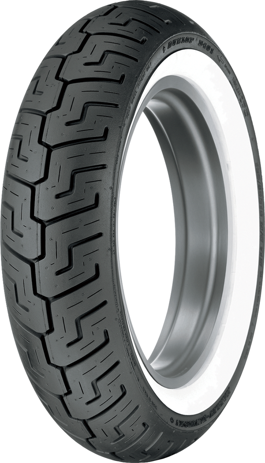 DUNLOP Tire - Harley-Davidson? D401* - Rear - 150/80B16 - Wide Whitewall - 71H 45064563