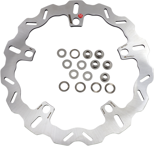 BRAKING Brake Rotor - Front - WH7003 WH7003