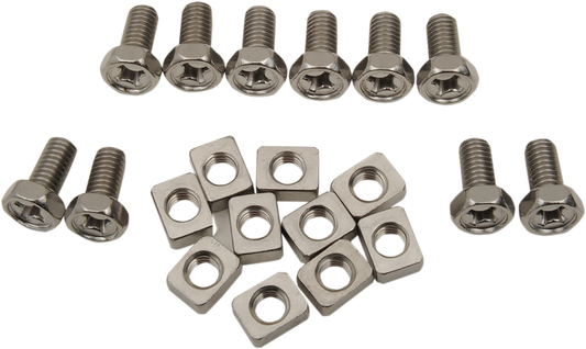 YUASA Battery Bolt/Nut Set - 6X12TM PACK479100