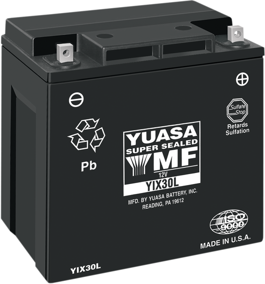 YUASA AGM Battery - YIX30L-BS 1.4 L YUAM6230X